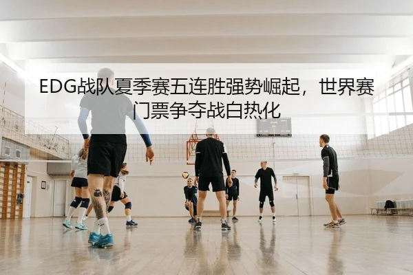 EDG战队夏季赛五连胜强势崛起，世界赛门票争夺战白热化